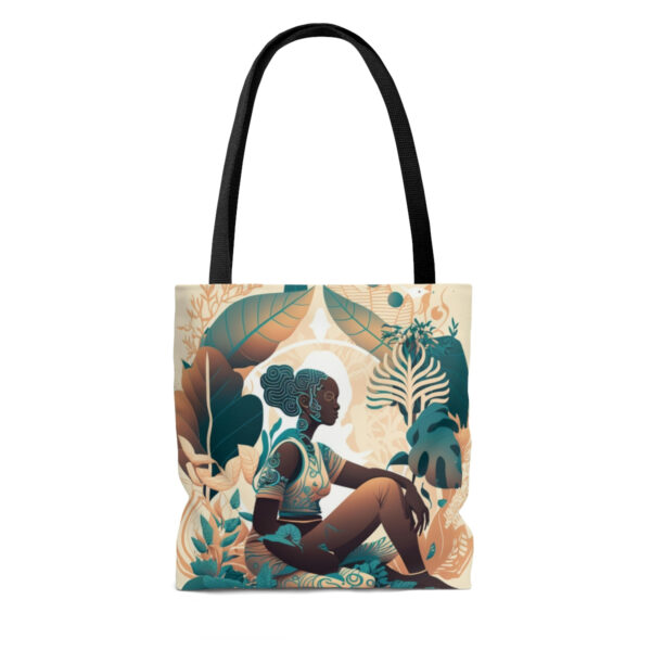 Woman Sitting -  Tote Bag - Image 2