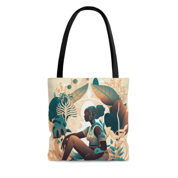 Woman Sitting -  Tote Bag