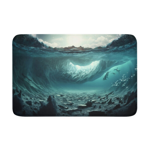 Deep Ocean - Memory Foam Bath Mat