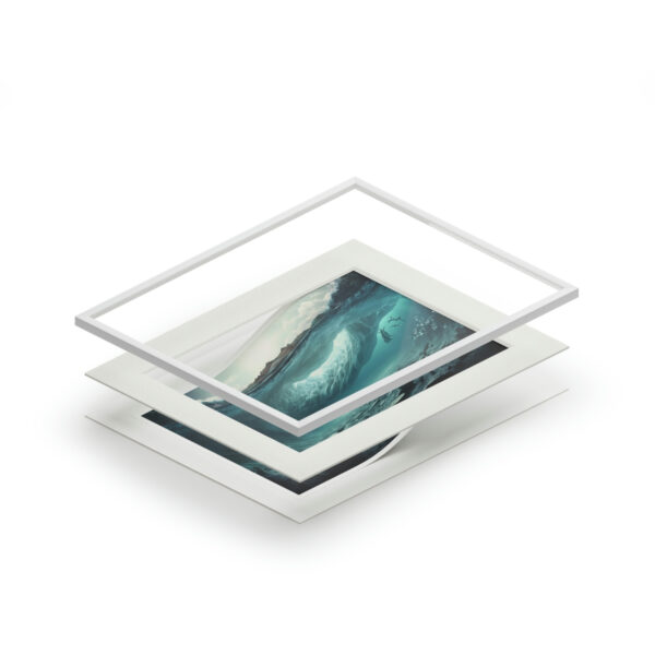 "Deep View"  -   Fine Art Prints (Passepartout Paper Frame) - Image 2