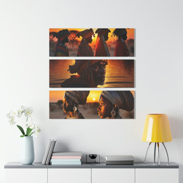 Fulani Sunset Acrylic Prints (Triptych) - Image 5