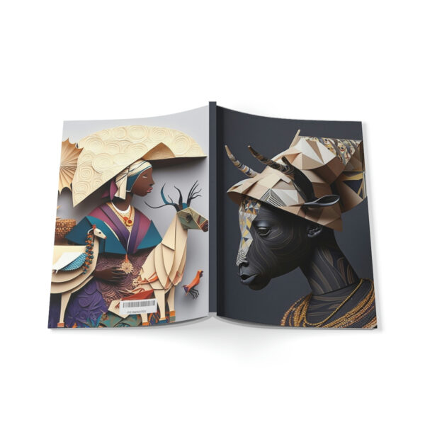 Fulani Papercraft  - Softcover Notebook