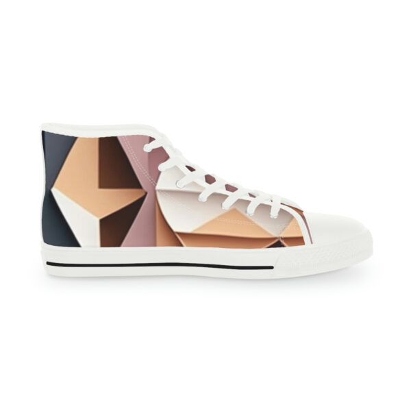 High fashion Fulani print Top Sneakers - Image 4