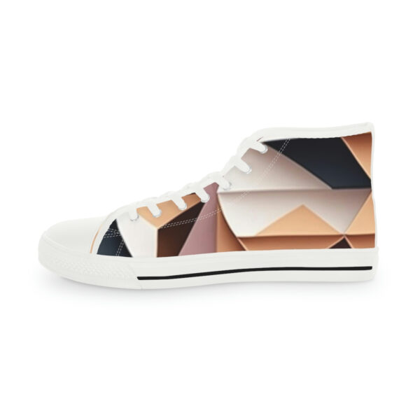 High fashion Fulani print Top Sneakers - Image 6