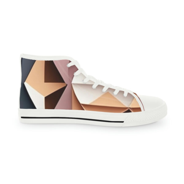 High fashion Fulani print Top Sneakers - Image 7