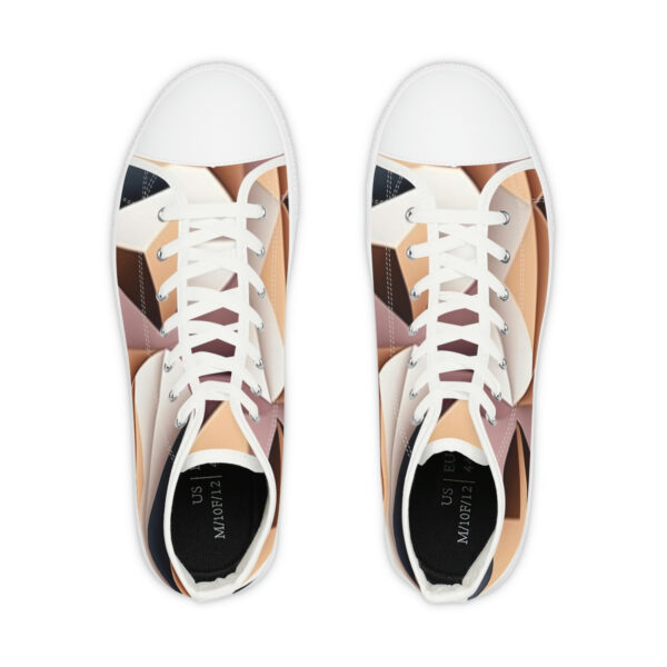 High fashion Fulani print Top Sneakers